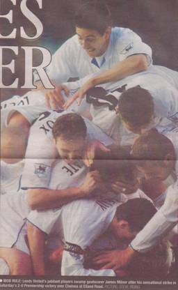 2003 Chelsea United congratulate Milner
