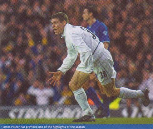 2003 Chelsea Milner celebrates his goal